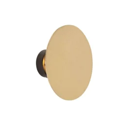 QAZQA Smarte Wandleuchten|Wandleuchten*Smarte Wandleuchte rund gold inkl. 2 WiFi g9 - Pulley