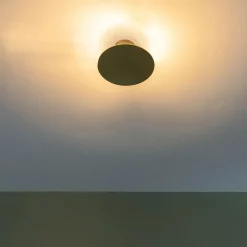 QAZQA Smarte Wandleuchten|Wandleuchten*Smarte Wandleuchte rund gold inkl. 2 WiFi g9 - Pulley