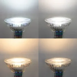 QAZQA Wandleuchten|Wohnzimmerlampen*Smarte Wandleuchte schwarz verstellbar mit Schalter inkl. Wifi GU10 50mm - Jeana Luxe