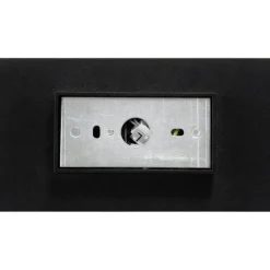 QAZQA Smarte Wandleuchten|Wandleuchten*Smarte Wandleuchte schwarz mit goldenem Quadrat inkl. 2 WiFi GU10 - Sab