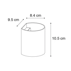 QAZQA Smarte Wandleuchten|Wandleuchten*Smarte Wandleuchte schwarz mit Messing inkl. WiFi G9 - Sabbio