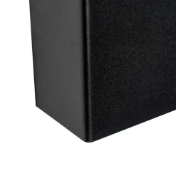 QAZQA Smarte Wandleuchten|Wandleuchten*Smarte Wandleuchte schwarz 10 cm inkl. 2 WiFi G9 - Otan