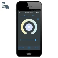 QAZQA Smarte Wandleuchten|Wandleuchten*Smarte Wandleuchte schwarz verstellbar inkl. WLAN A60 - Wye
