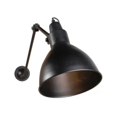 QAZQA Smarte Wandleuchten|Wandleuchten*Smarte Wandleuchte schwarz verstellbar inkl. WLAN A60 - Wye