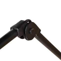 QAZQA Smarte Wandleuchten|Wandleuchten*Smarte Wandleuchte schwarz verstellbar inkl. WLAN A60 - Wye