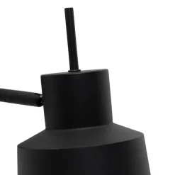 QAZQA Smarte Wandleuchten|Wandleuchten*Smarte Wandleuchte schwarz inkl. WiFi A60 - Chappie