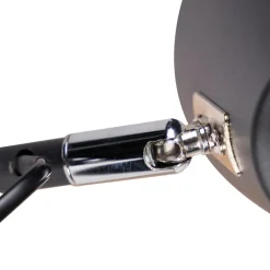 QAZQA Smarte Wandleuchten|Wandleuchten*Smarte Wandleuchte schwarz 2-flammig verstellbar inkl. Wifi A60 - Lune