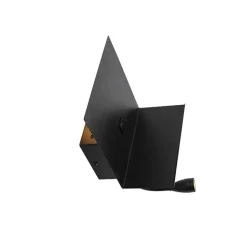 QAZQA Smarte Wandleuchten|Wandleuchten*Smarte Wandleuchte schwarz mit USB und Flexarm inkl. WiFi G9 - Flero