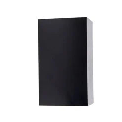 QAZQA Badezimmerlampen|Smarte Außenbeleuchtung*Smarte Wandleuchte schwarz aus Kunststoff inkl. 2 WiFi GU10 - Baleno II