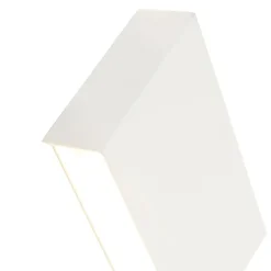 QAZQA Smarte Wandleuchten|Wandleuchten*Smarte Wandleuchte weiß 24 cm inkl. 2 WiFi G9 - Otan