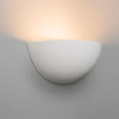 QAZQA Smarte Wandleuchten|Wandleuchten*Smarte Wandleuchte weiß inkl. WiFi P45 - Britt