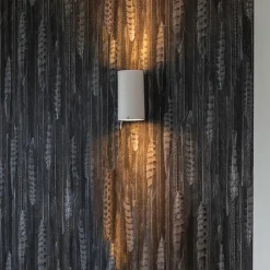 QAZQA Smarte Wandleuchten|Wandleuchten*Smarte Wandleuchte weiß inkl. WiFi GU10 - Sandy