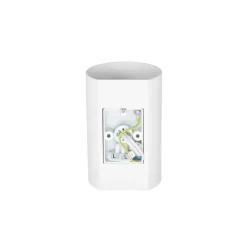 QAZQA Smarte Wandleuchten|Wandleuchten*Smarte Wandleuchte weiß rund inkl. 2 WiFi GU10 - Sabbir