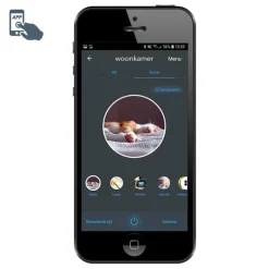 QAZQA Stehlampen Außen|Gartenbeleuchtung*Smarter Außenlaternenmast Anthrazit 45 cm inkl. Wifi P45 - Rox