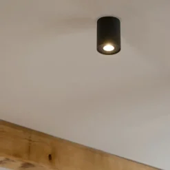 QAZQA Smarte Spots|Smarte Deckenleuchten*Smarter Aufbauspot dunkelgrau kippbar inkl. Wifi GU10 - Rondoo up