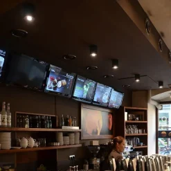 QAZQA Smarte Spots|Smarte Deckenleuchten*Smarter Aufbauspot dunkelgrau kippbar inkl. Wifi GU10 - Rondoo up