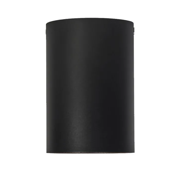 QAZQA Smarte Spots|Smarte Deckenleuchten*Smarter Aufbauspot schwarz mit gold inkl. WiFi GU10 - Deep