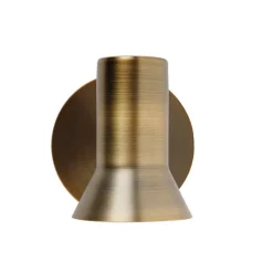 QAZQA Wandstrahler|Wandleuchten*Smarter bronzefarbener Wandstrahler dreh- und neigbar mit Schalter inkl. Wifi GU10 50mm - Karin 1