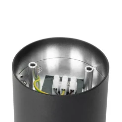 QAZQA Smarte Spots|Smarte Deckenleuchten*Smarter Deckenspot schwarz verstellbar inkl. Wifi GU10 - Rondoo up