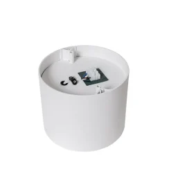 QAZQA Deckenstrahler|Aufbaustrahler*Smarter Deckenstrahler weiß dreh- und schwenkbar inkl. Wifi GU10 111mm - Rondoo Up