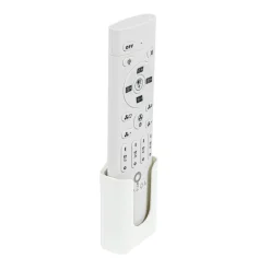 QAZQA Deckenventilator Mit Licht|Wohnzimmerlampen*Smarter Deckenventilator Weiß 59,5cm inkl. LED Dimmbar mit Fernbedienung - Deniz