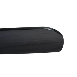 QAZQA Deckenventilator Mit Licht|Esszimmerlampen*Smarter Deckenventilator schwarz 132cm inkl. LED Dimmbar mit Fernbedienung - Sofia