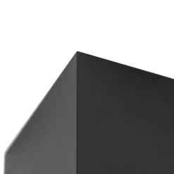 QAZQA Smarte Spots|Smarte Deckenleuchten*Smarter Designspot schwarz inkl. WiFi GU10 - Qubo Honey