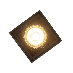 QAZQA Smarte Spots|Smarte Deckenleuchten*Smarter Designspot schwarz inkl. WiFi GU10 - Qubo Honey