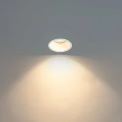 QAZQA Außenstrahler|Einbaustrahler*Smarter Einbaustrahler Weiß IP44 inkl. Wifi GU10 50mm - Dept