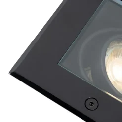 QAZQA Bodenstrahler Außen|Außenstrahler*Smarter Erdspießstrahler schwarz verstellbar IP65 inkl. Wifi GU10 50mm - Oneon