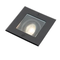 QAZQA Bodenstrahler Außen|Außenstrahler*Smarter Erdspießstrahler schwarz verstellbar IP65 inkl. Wifi GU10 50mm - Oneon