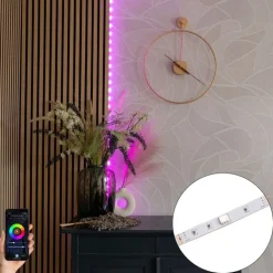 LUEDD Smarte Glühbirnen|Led Lampen*Smarter LED-Streifen RGB 2m 5W