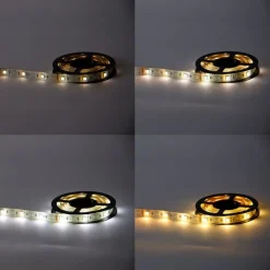 Calex Smarte Glühbirnen|Smarte Glühbirnen*Smarter LED-Streifen RGBW und dimmbar in Kelvin 2 m inkl. Treiber