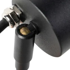 QAZQA Gartenbeleuchtung|Smarte Außenbeleuchtung*Smarter moderner Spike-Spot schwarz IP44 inkl. WiFi GU10 - Solo