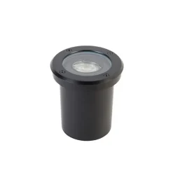 QAZQA Gartenbeleuchtung|Bodenstrahler Außen*Smarter Outdoor Bodenstrahler schwarz verstellbar inkl. Wifi GU10 - Delux