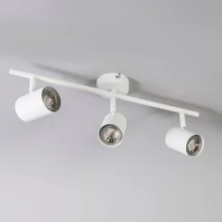 QAZQA Smarte Spots|Smarte Deckenleuchten*Smarter Strahler weiß neigbar inkl. Wifi GU10 - Jeana 3