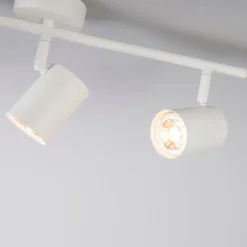 QAZQA Smarte Spots|Smarte Deckenleuchten*Smarter Strahler weiß neigbar inkl. Wifi GU10 - Jeana 3