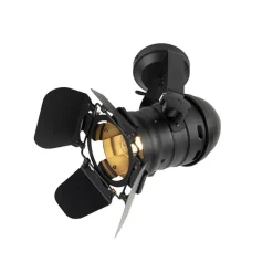 QAZQA Smarte Spots|Smarte Deckenleuchten*Smarter Studiospot schwarz dreh- und neigbar inkl. Wifi A60 - Movie