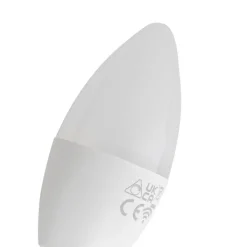 LUUMR Smarte Glühbirnen|Led Lampen*Smartes E14 LED-Leuchtmittel C37 Opal RGBW 4,9W 470lm 2700-6500K