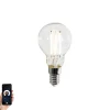 LUUMR Smarte Glühbirnen|Led Lampen*Smartes E14 LED-Leuchtmittel P45 Klar 4,2W 470lm 2700-6500K