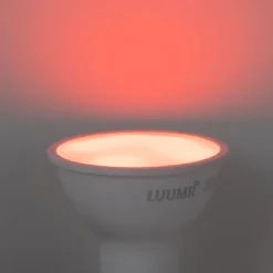 LUUMR Smarte Glühbirnen|Led Lampen*Smartes GU10 50mm dimmbares LED-Leuchtmittel Opal 4,7W 400lm 2700-6500K