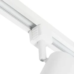 QAZQA Esszimmerlampen|Smarte Spots*Smartes 1-phasiges Schienensystem mit 10 Strahlern weiß inkl. WLAN GU10 - Iconic Jeana
