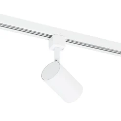 QAZQA Deckenstrahler|Aufbaustrahler*Smartes Schienensystem mit 10 Strahlern Weiß 1-phasig inkl. 10 Wifi GU10 50mm - Iconic Jeana