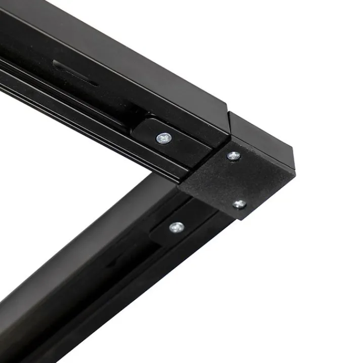 QAZQA Smarte Spots|Deckenstrahler*Smartes Schienensystem schwarz mit Gold 1-phasig 5-leuchtmittel inkl. Wifi GU10 - Iconic Jeana