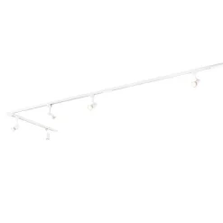 QAZQA Smarte Spots|Deckenstrahler*Smartes Schienensystem weiß 1-phasig 5-leuchtend inkl. Wifi GU10 - Iconic Jeany