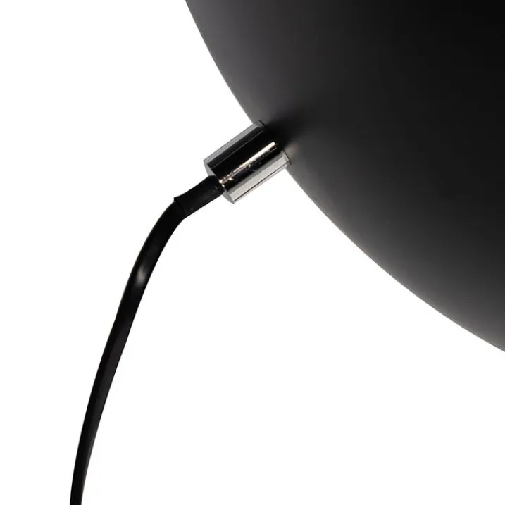 QAZQA Smarte Stehlampen|Stehlampen*Smartes Stehlampen-Stativ schwarz inkl. Wifi A60 - Magna 40 Eglip