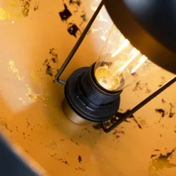 QAZQA Smarte Stehlampen|Stehlampen*Smartes Stehlampen-Stativ schwarz inkl. Wifi A60 - Magna 40 Eglip