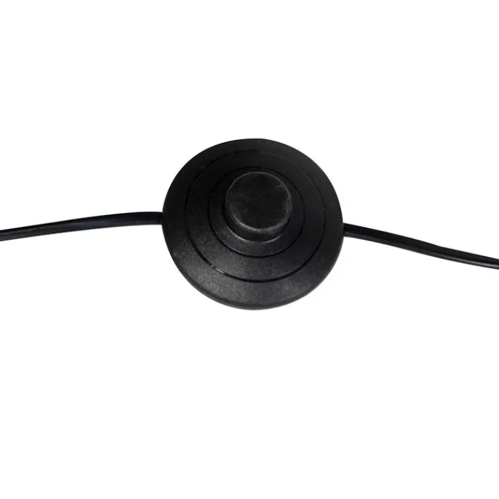 QAZQA Smarte Stehlampen|Stehlampen*Smartes Stehlampen-Stativ schwarz inkl. Wifi A60 - Magna 40 Eglip