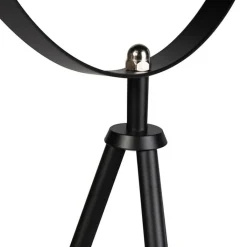 QAZQA Smarte Stehlampen|Stehlampen*Smartes Stehlampen-Stativ schwarz inkl. Wifi A60 - Magna 40 Eglip