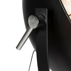 QAZQA Smarte Stehlampen|Stehlampen*Smartes Stehlampen-Stativ schwarz inkl. Wifi A60 - Magna 40 Eglip